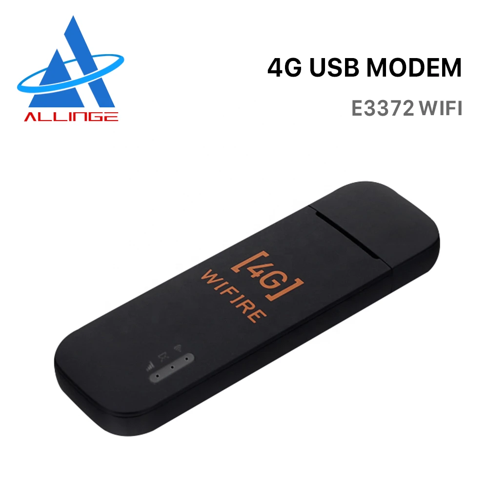 Lyngou LG109 Hot Sale E3372h-153 150mbps Modem Network 3g 4g Usb Dongles Mobile Router Broadband