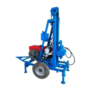 100m 150m 200m Diesel hydraulic portable water well drill rig drilling machine Mine Drilling Rigs