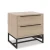 Import Made in Vietnam Designs Wood and Metal Clean Black Lines Finish Bedroom Set Furniture Modern Wood from Vietnam