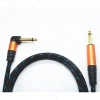 male to male Guitar 6.35mm microphone cable