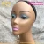 Import mannequin head brown skin female mannequin head bust mannequin wig head makeup Green eye shadow from China
