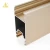 Import Manufacturer Offer GB Standard Bright Anodized Brushed Titanium Gold Aluminium Door and Window Extrusion from China