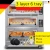 Import manufacturer portable commercial industrial bread pizza electric stand baking oven from China