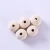 Import Manufacturers Custom 20mm 25mm large Round Natural Necklace Wooden Beads from China