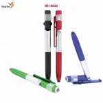 Many Types 4 In 1 Multi-function LED Pen Light Pocket Flashlight