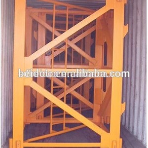 Mast sections are used for building lifts and tower cranes/used elevator bridge/passenger hoist mast section