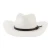 Import Men Fashion Cowboy Hat Wide Brim with Belt Beach Vintage Sun Hat straw hat from China