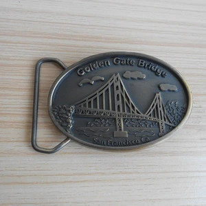 metal craft buckle ment belt buckle with specialized logo