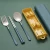 Import Metal Flatware Sets Cutleries Stainless Steel Cutlery Set 18/10 3 In 1 Travel Set Case from China