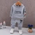 Import Mickey cartoon cotton 2 pieces hoody boutique baby clothing clothes set from China