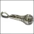 Import microphone shaped stainless steel pendant from China