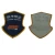 Import Military pilot epaulettes badge formal pilot / Property security hat badge uniform accessories german shoulder boards from China