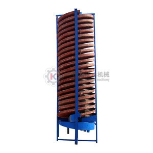 Mineral Processing Chrome Wash Plant Gravity Separator Tungsten Ore Spiral Concentrator