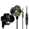 Mobile phones accessories wired stereo fancy earphone with mic