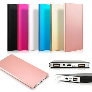 Mobile Slim Power Bank 8000mAh Book Polymer Battery External Charger Backup Battery Powerbank Portable Charger For All Phone