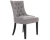 Import Modern dining room furniture linen fabric ring back dining chairs from China