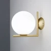 Modern glass ball wall lamp gold color LED wall sconce wall mounted lights ETL20067