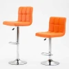 Modern hot selling  PU leather adjustable bar stool chair  Promotion bar chair