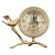 Import Modern luxury golden metal home accessories decorations brass bird clock home decor table clocks from China
