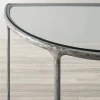 Modern marble top metal leg table side table For Hotel And Home Professional Factory Customizable Furniture narrow side table