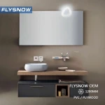 Modern Minimalist PVC Bathroom Cabinets