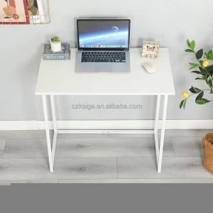Modern Simple home Office Desk China White Computer Desk Removable Computer Folding Table