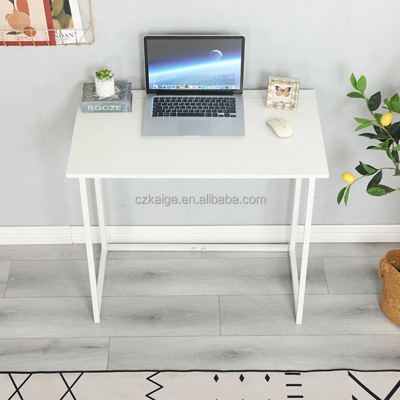 Modern Simple home Office Desk China White Computer Desk Removable Computer Folding Table