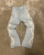 Mohair Sweats  Mens Pants and Trousers 100% Wool Flared Sweatpants