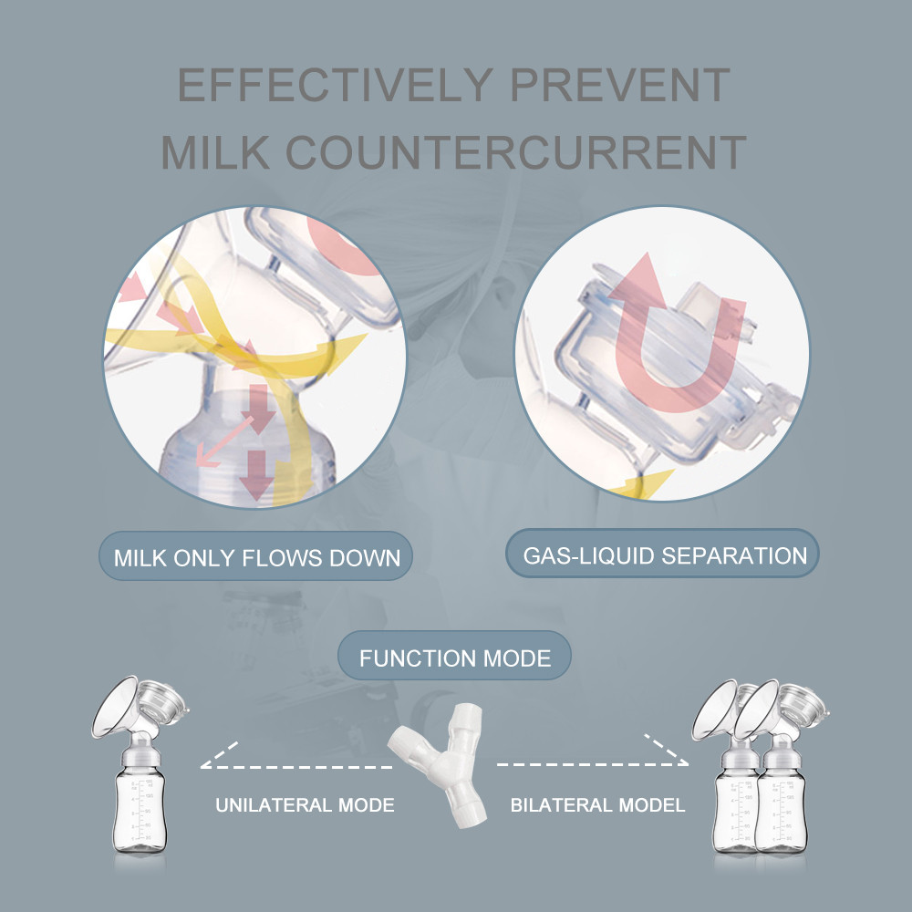 Buy Mom Lactating Mute Painless Massage Baby Double Electric Milk