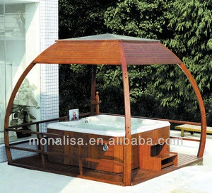 Monalisa outdoor luxury plastic gazebo/luxury garden furniture M-903