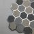 Import Mosaic Wall Tile Peel and Stick Self adhesive Backsplash hexagon Kitchen Bathroom Home Wall Sticker mosaic from China