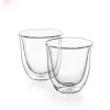 Most popular double wall glass heat resistant drinkware wholesale