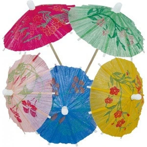Most Popular Umbrella Wooden Drink Stirrers For Party /Cocktail