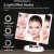 Import MS-01RC High Quality 2021 Newest Plastic Vanity Makeup Table Mirror With Light Led from China
