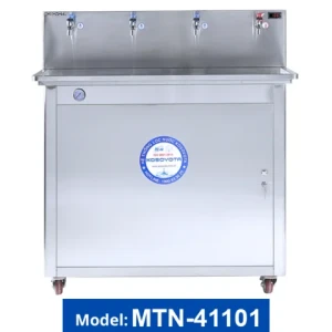 MTN-41101 Public Hot Water Purifier With RO Drinking Water Filtration System 800-1000 GPD, Standing Cabinet Water Heater