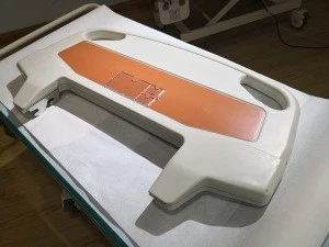 Multi-function hospital bed abs panel
