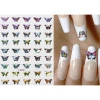 Nails Art Accessories Design Sticker Self Adhesive Nail Art Sticker Newest Easy Use 3d Nail Sticker