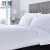 Import Natural Cotton White Satin Bed Sheet Queen Size Bed Linen Hilton Hotel Bedding Set from China