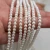 Import Natural shell beads white pearls handmade DIY jewelry accessories loose beads from China