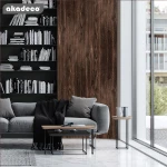 Natural waterproof vinyl decorative contact paper wood decorative wwallpaper home decoration