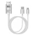 Import New 1.8m 4K 30/60HZ USB 3.1 USB-C Type C To HDMI Cable HDTV Adapter cast mobile phone to TV mirror cable from China