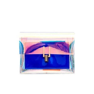 New 2020 fashion pvc jelly shoulder bag cheap designer clear purses women handbags