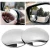 Import New 360 Degree Car mirror Wide Angle Round Convex Blind Spot mirror for parking Rear view mirror Rain Shade from China