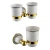 Import New Arriival gold Brass new bathroom hardware set resin apartment office from China