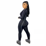 new arrival fitness yoga wear leggings workout striped lady  jumpsuit gym suit women sports suit one piece bodysuit  rs00481