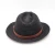 Import new arrival women man decorate floppy straw summer fedora straw hat from China
