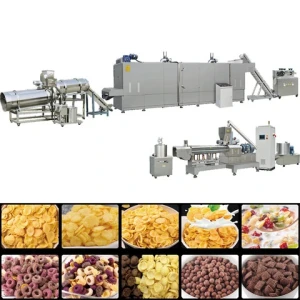 New Automatic Puffed Pop Snack Food Making Machine Screw Inflation Extruder Reliable Motor Pump Gear Bearing Corn Rice Cereal