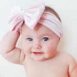 New Baby Headbands For Girls Big Bow-knot Velvet Headband Elastic Handmade Infant Toddler Hair Band Baby Hair Accessories 2021