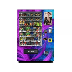 New beauty cosmetic vending machine with customized graphics
