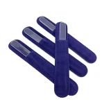 New Design beauty Transparent glass nail file with logo